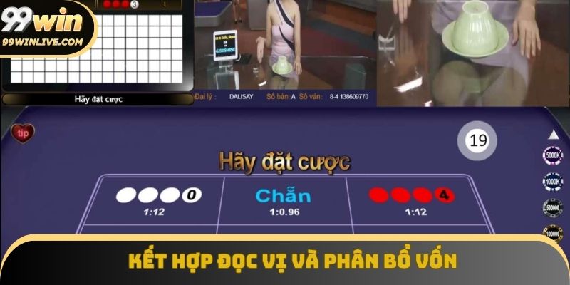 Tăng gấp đôi tỷ lệ thắng khi kết hợp đọc vị và phân bổ vốn tại 99win